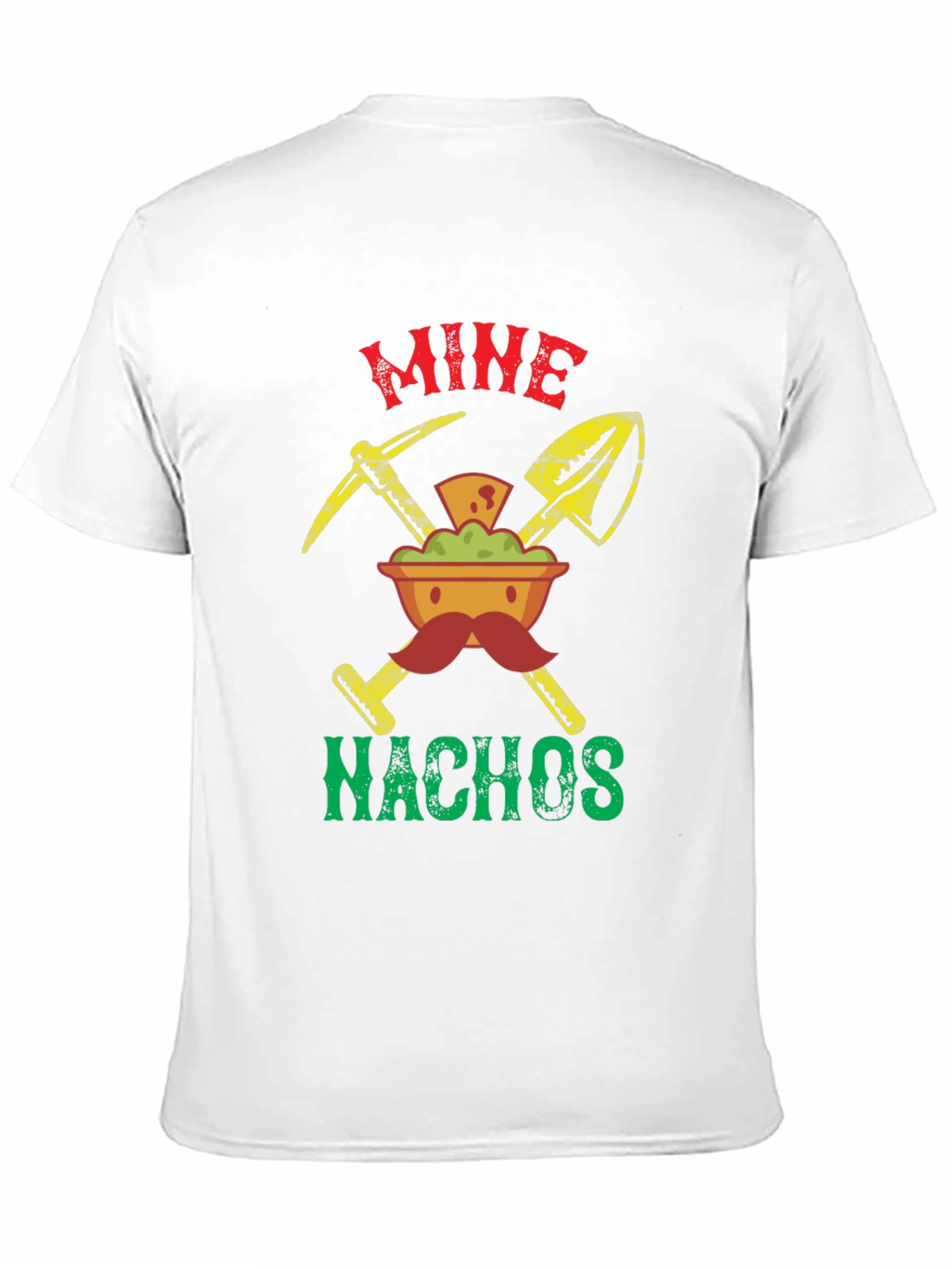 Mine Nachos Graphic T-Shirt - Novelty Food Tee
