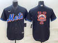 Men's New York Mets Black 2022 Alternate Replica Player Jerseys