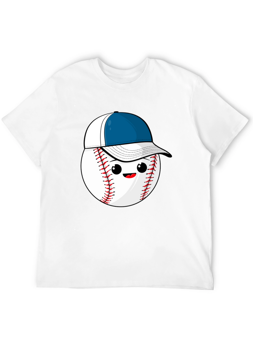 Baseball with Hat Graphic Tee