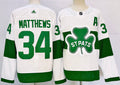 Men's Toronto Maple Leafs Auston Matthews #34 White Jerseys