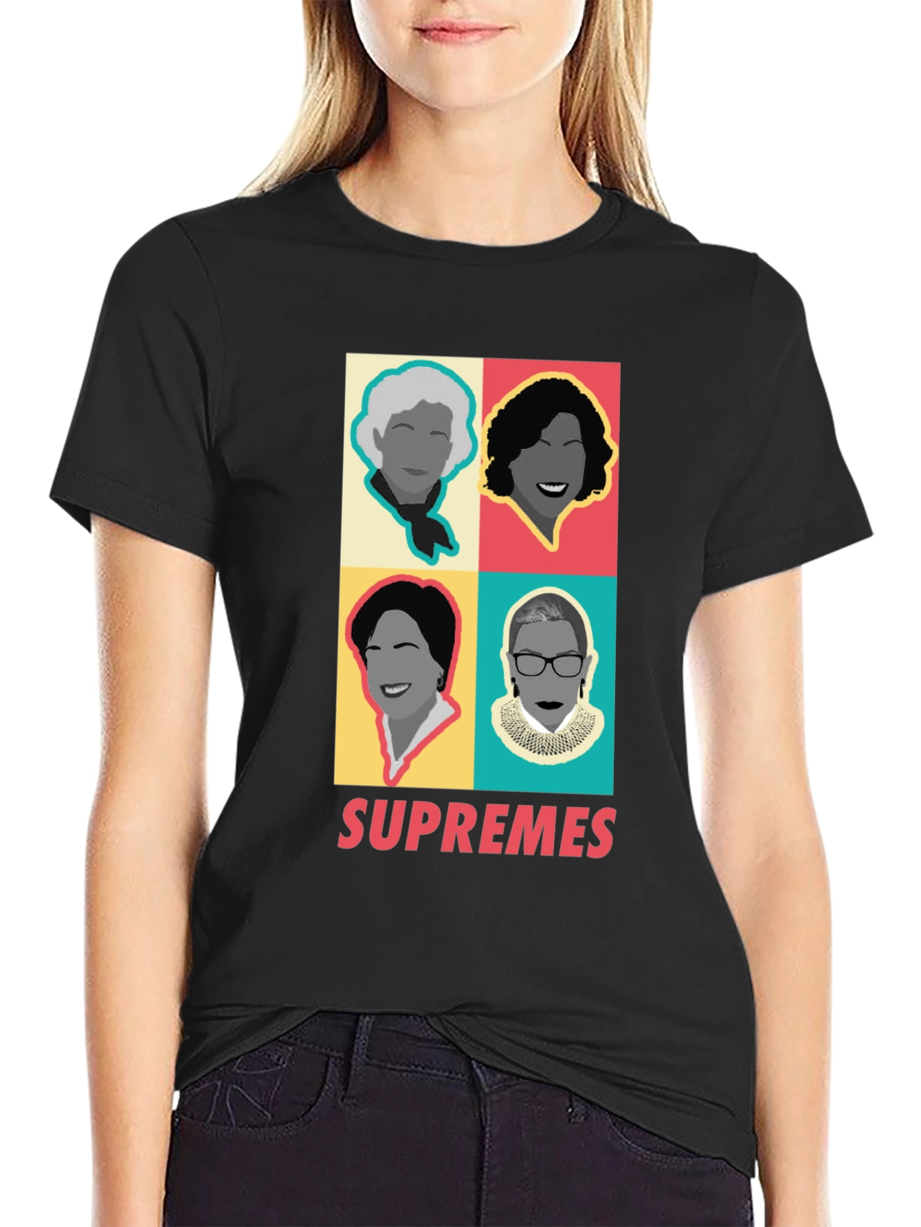 Feminist Icon Supreme Court Justices Graphic T-Shirt