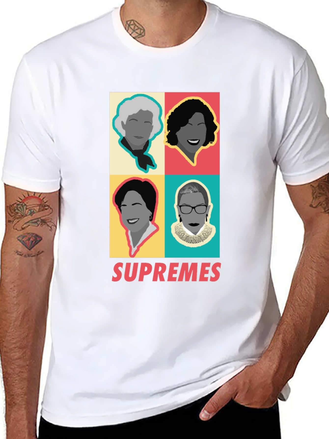Feminist Icon Supreme Court Justices Graphic T-Shirt