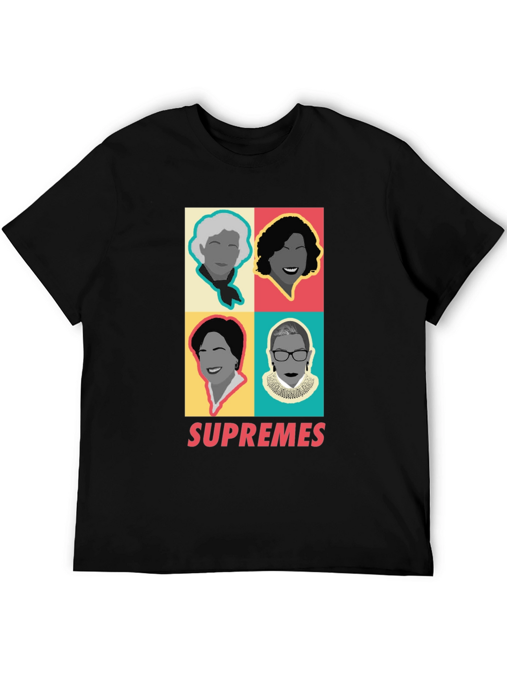 Feminist Icon Supreme Court Justices Graphic T-Shirt