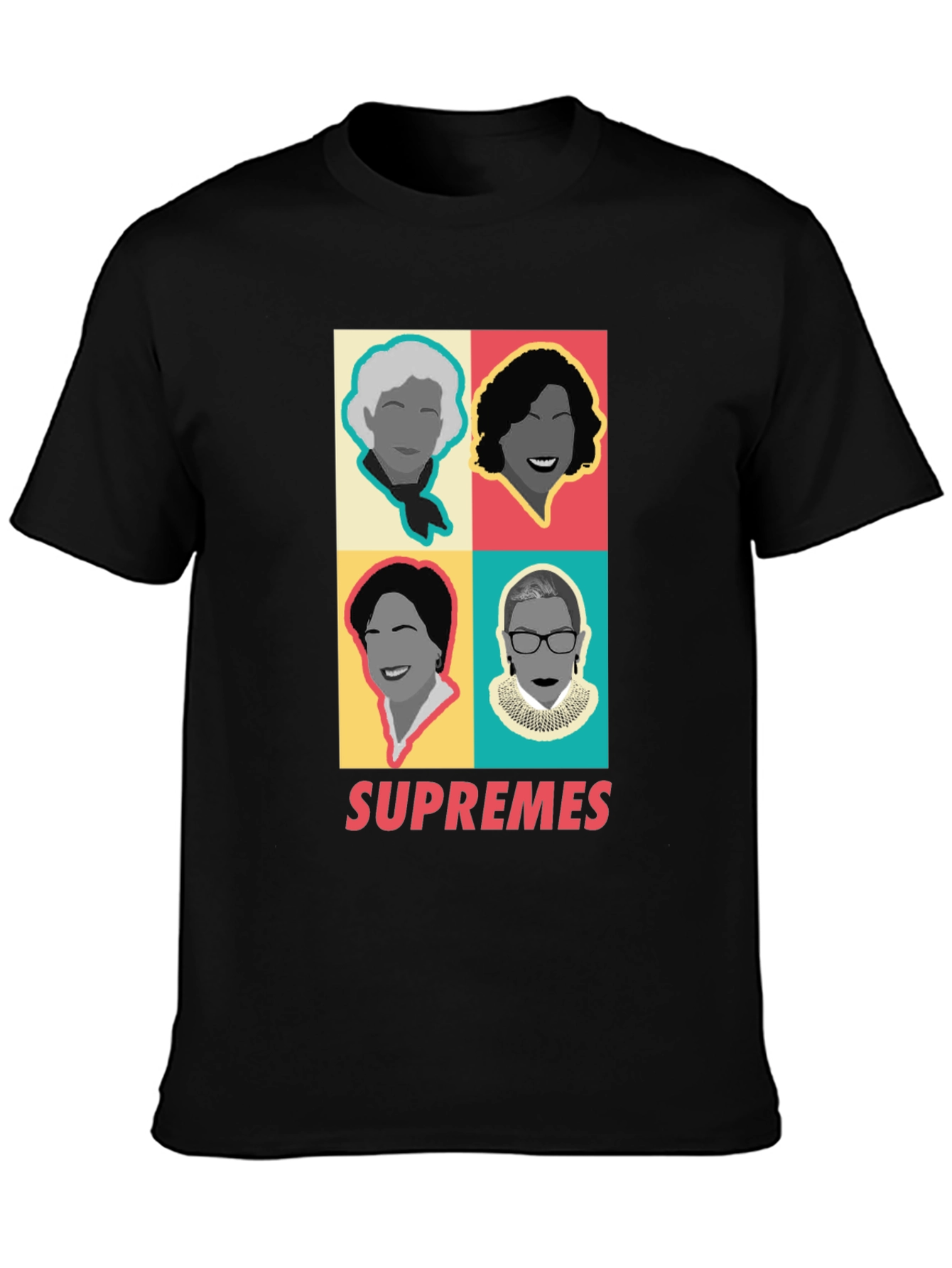 Feminist Icon Supreme Court Justices Graphic T-Shirt