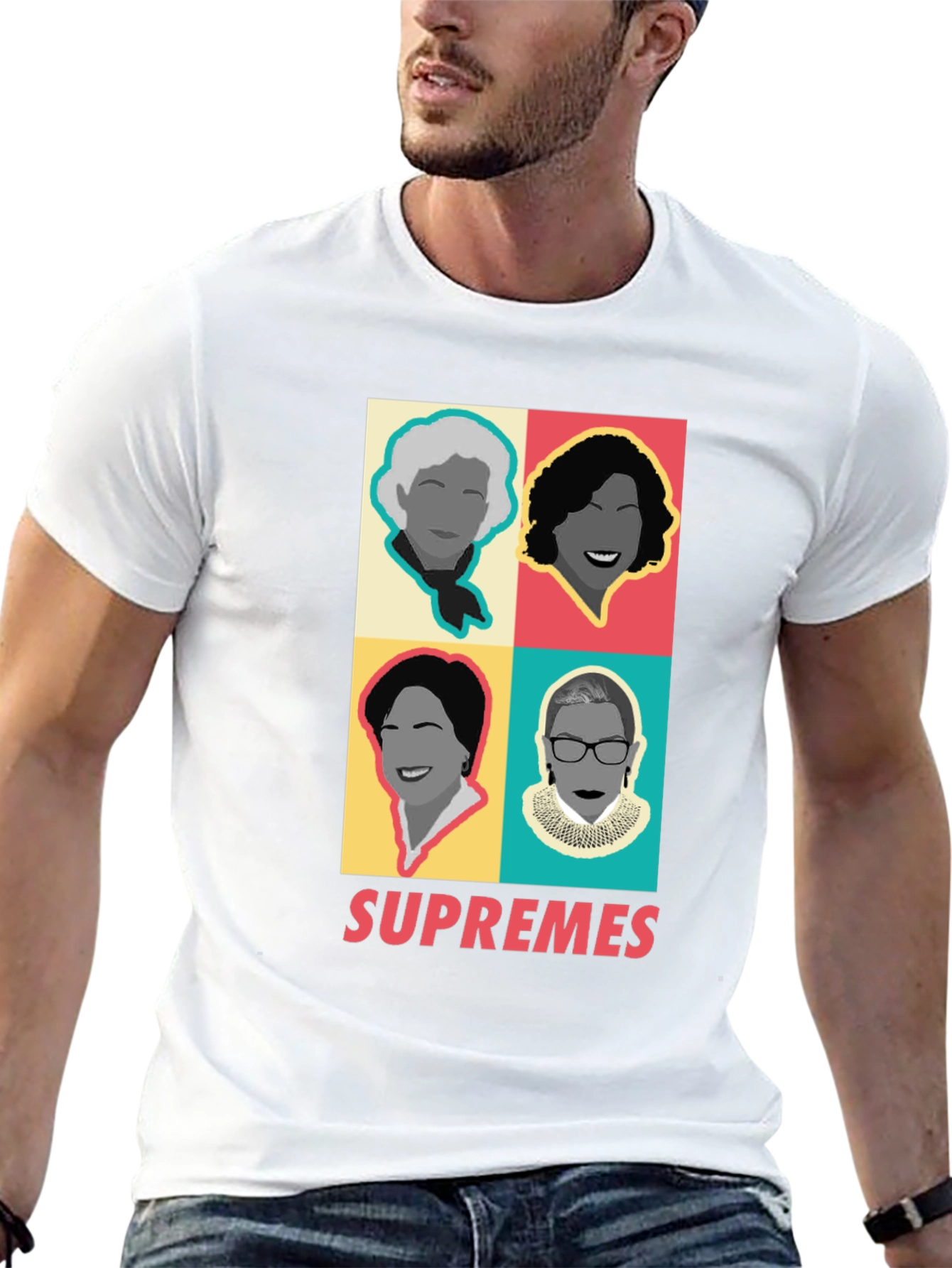 Feminist Icon Supreme Court Justices Graphic T-Shirt