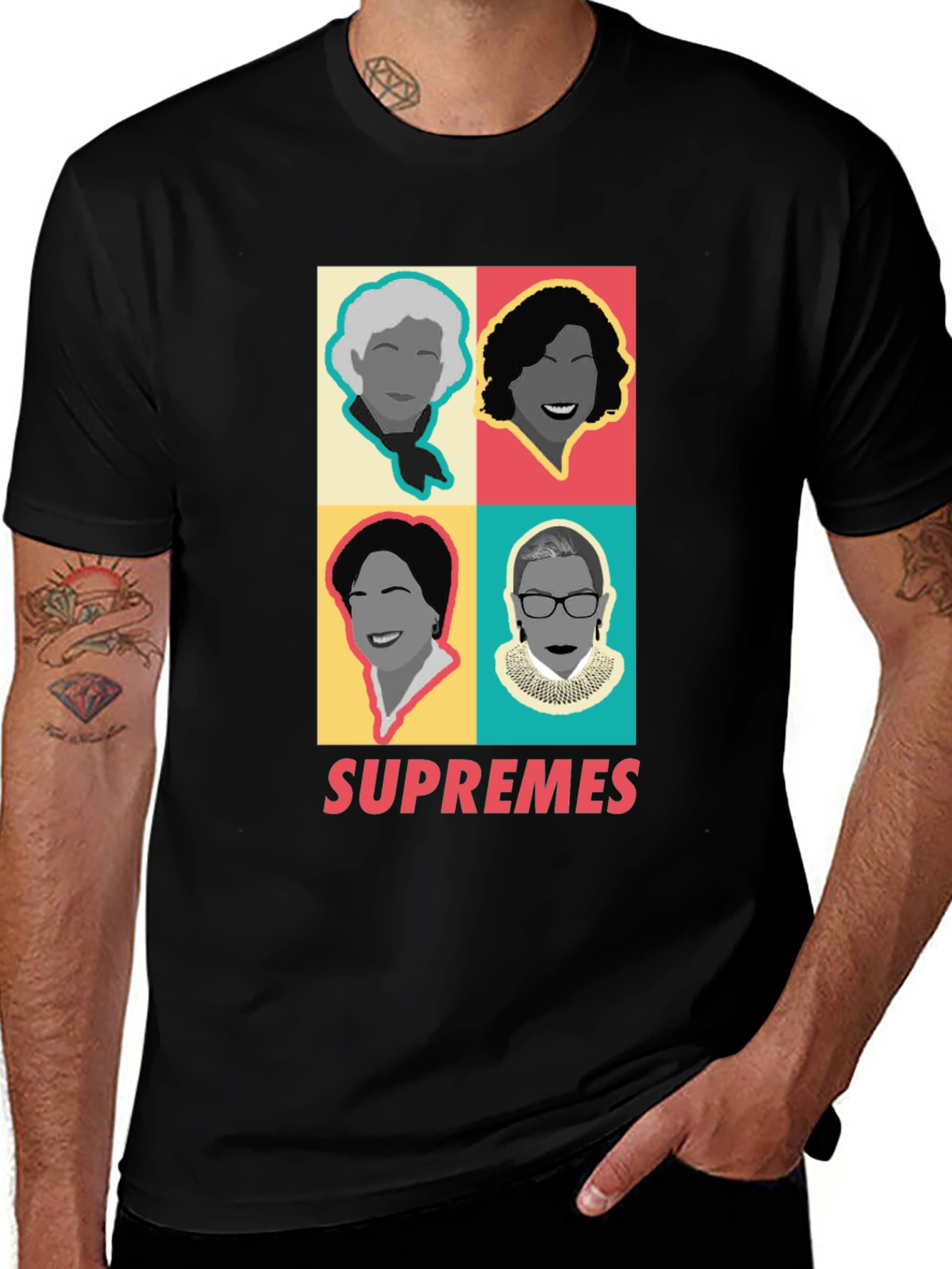 Feminist Icon Supreme Court Justices Graphic T-Shirt