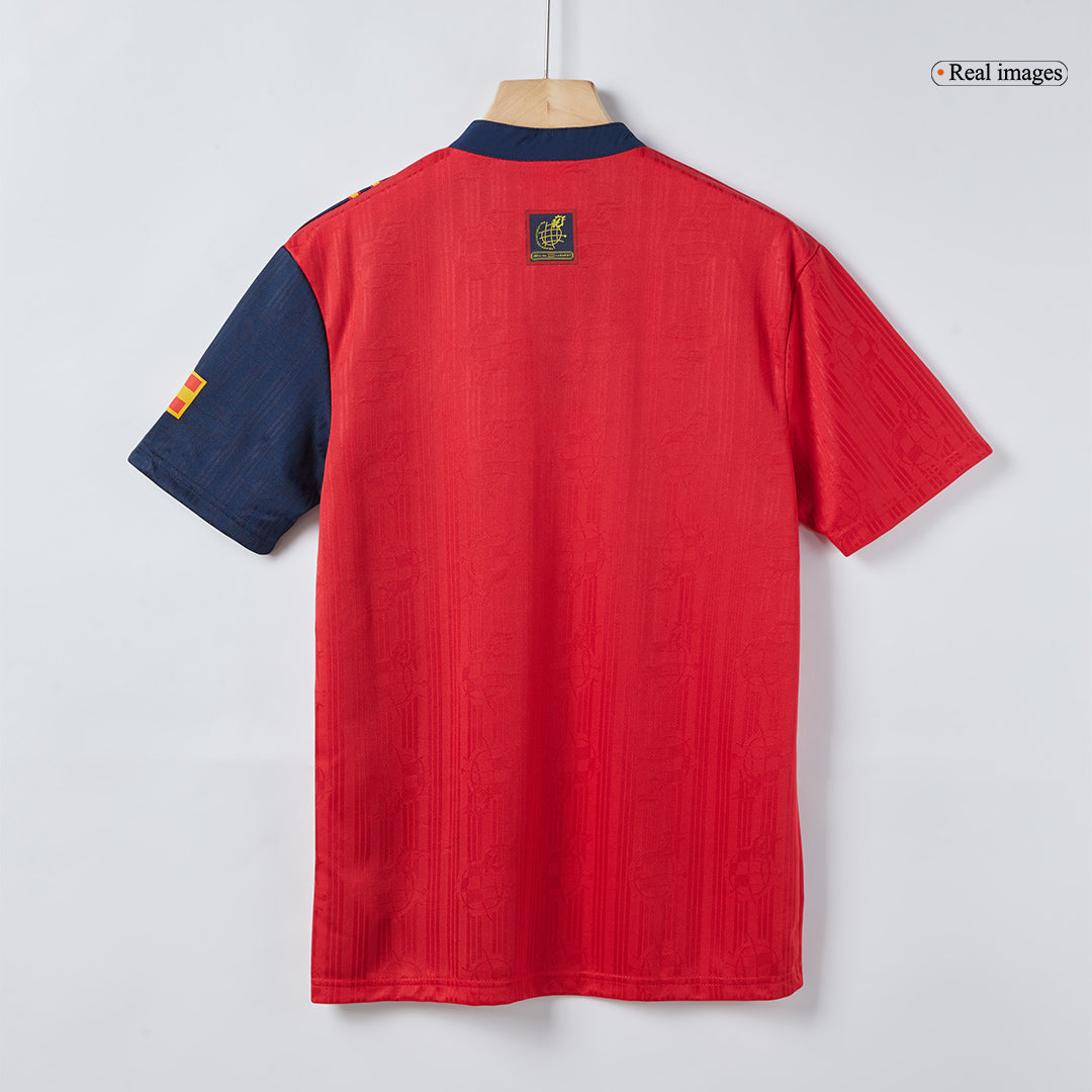 Spain Home Jersey Retro 1996 Image 6
