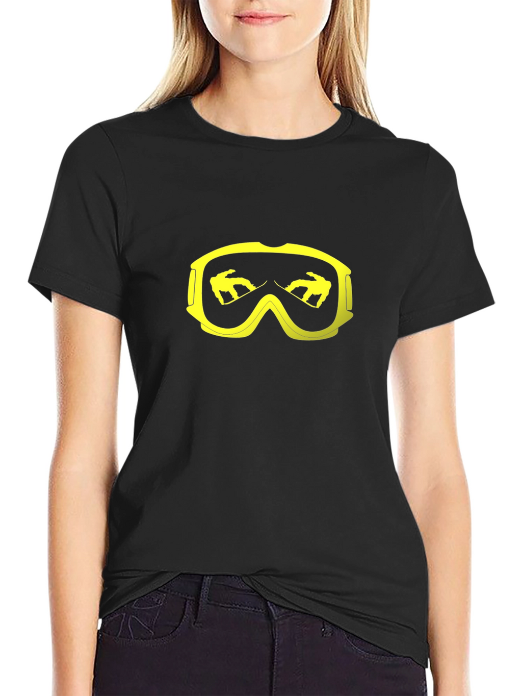 Cool Ski Goggles Graphic T-Shirt