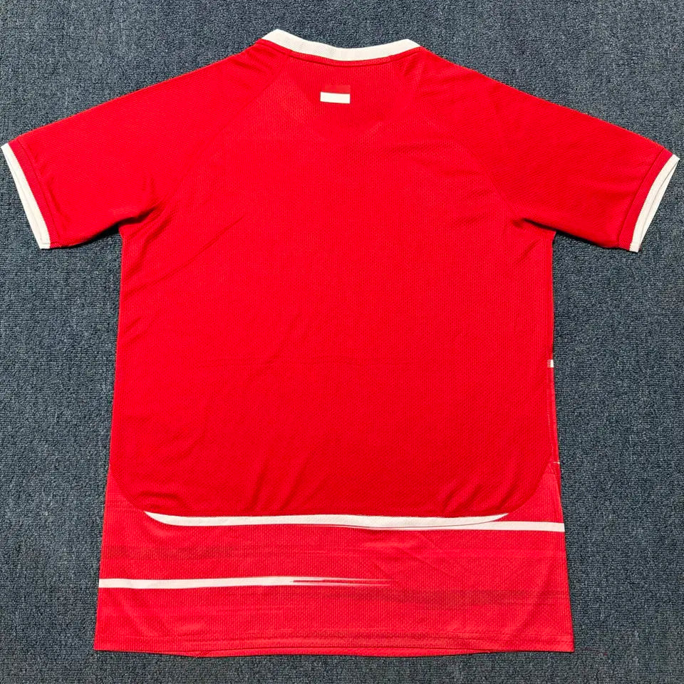 2026/27 Indonesia Home Red Fans Soccer Jersey Back