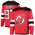 Men's New Jerseys Devils Nikita Gusev #97 Red Player Game Jerseys