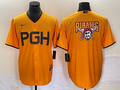 Men's Pittsburgh Pirates Gold 2023 City Connect Replica Jerseys
