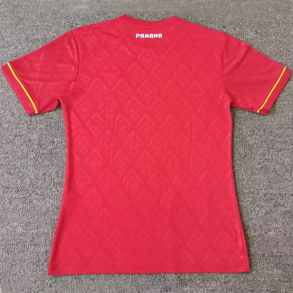 2024/25 Panama Home Red Fans Soccer Jersey 圆领 Back