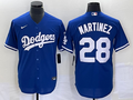 Men's Los Angeles Dodgers J.D. Martinez #28 Royal Replica Player Jerseys