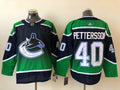 Men's Vancouver Canucks Elias Pettersson #40 Black Breakaway Player Jerseys