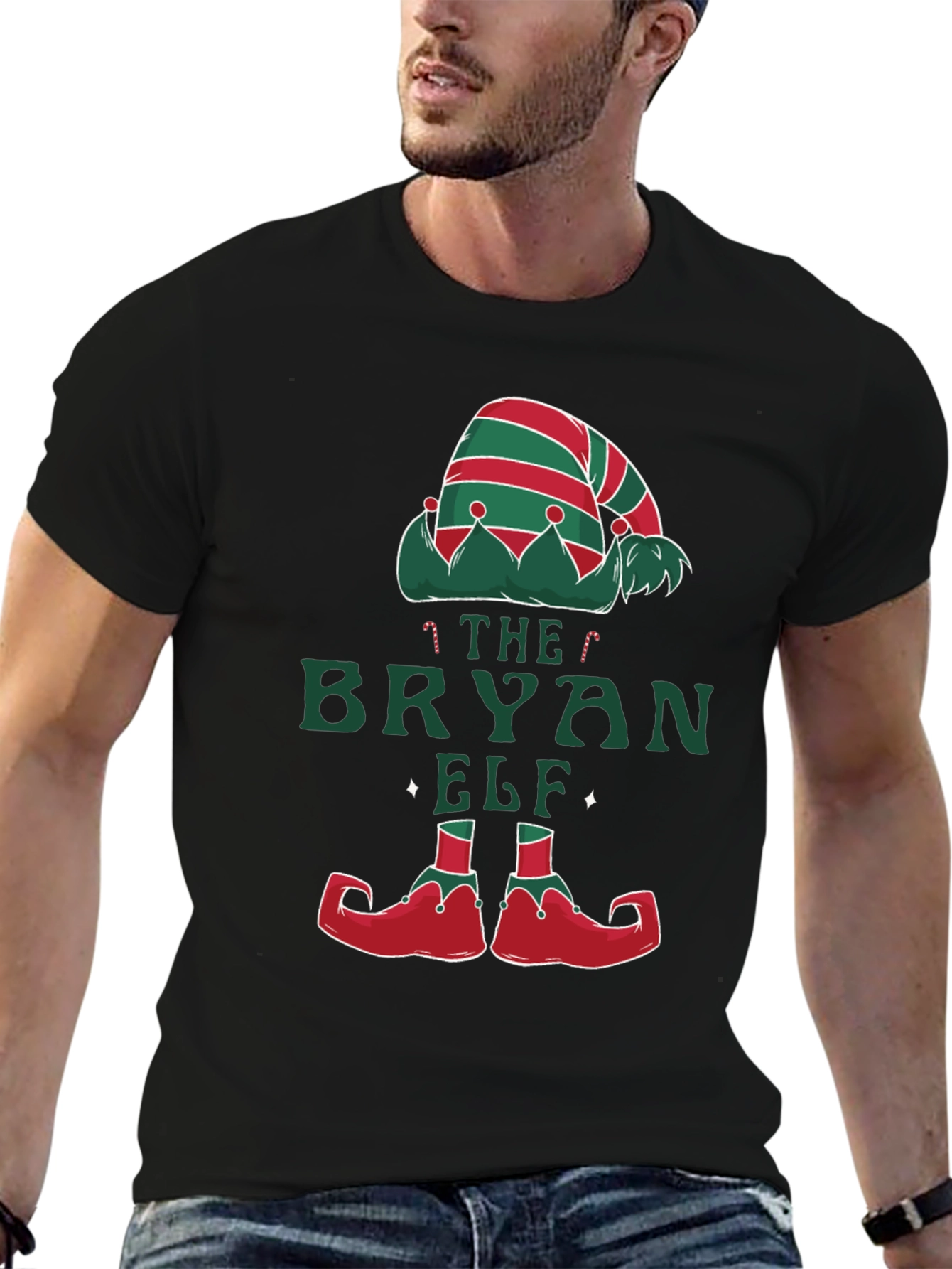 The Bryan Elf Christmas T-Shirt - Holiday Apparel