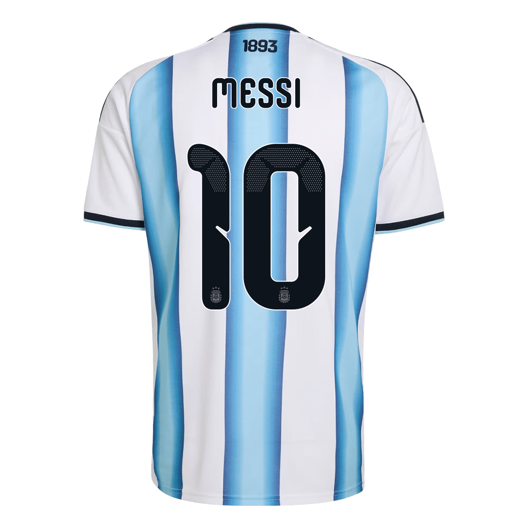 MESSI #10 Argentina Home Soccer Jersey World Cup 2026 Blue&White Image 3
