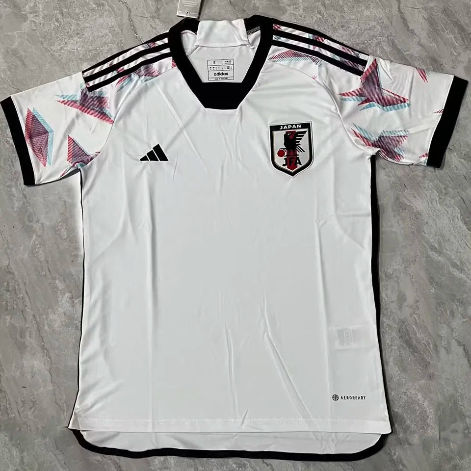 MINAMINO #10 Japan 1:1 Away White Fans Jersey 2022/23 ★★ Detail 4