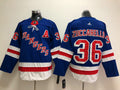 Men's New York Rangers Mats Zuccarello #36 Blue Player Jerseys