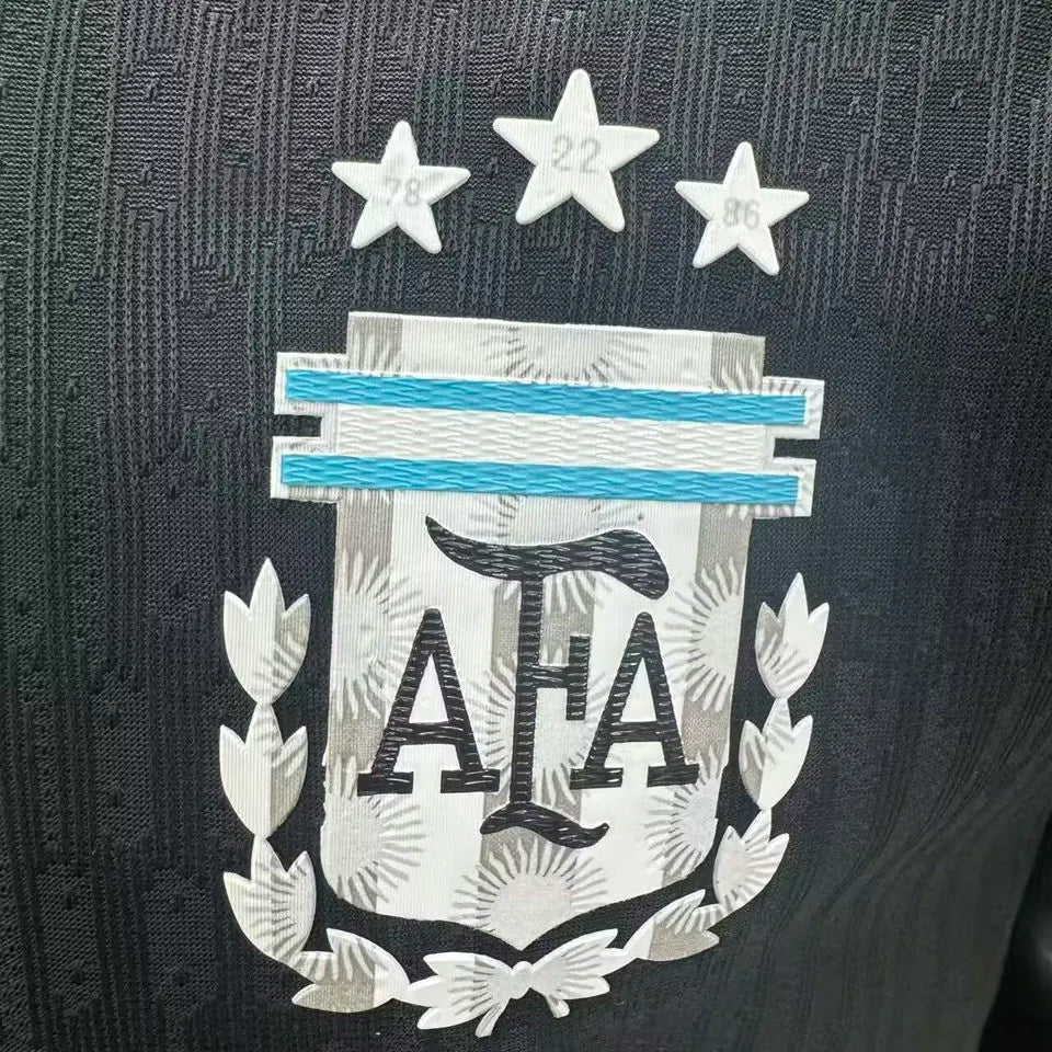 2026/27 Argentina Goalkeeper Player Version Soccer Jersey Detail 1