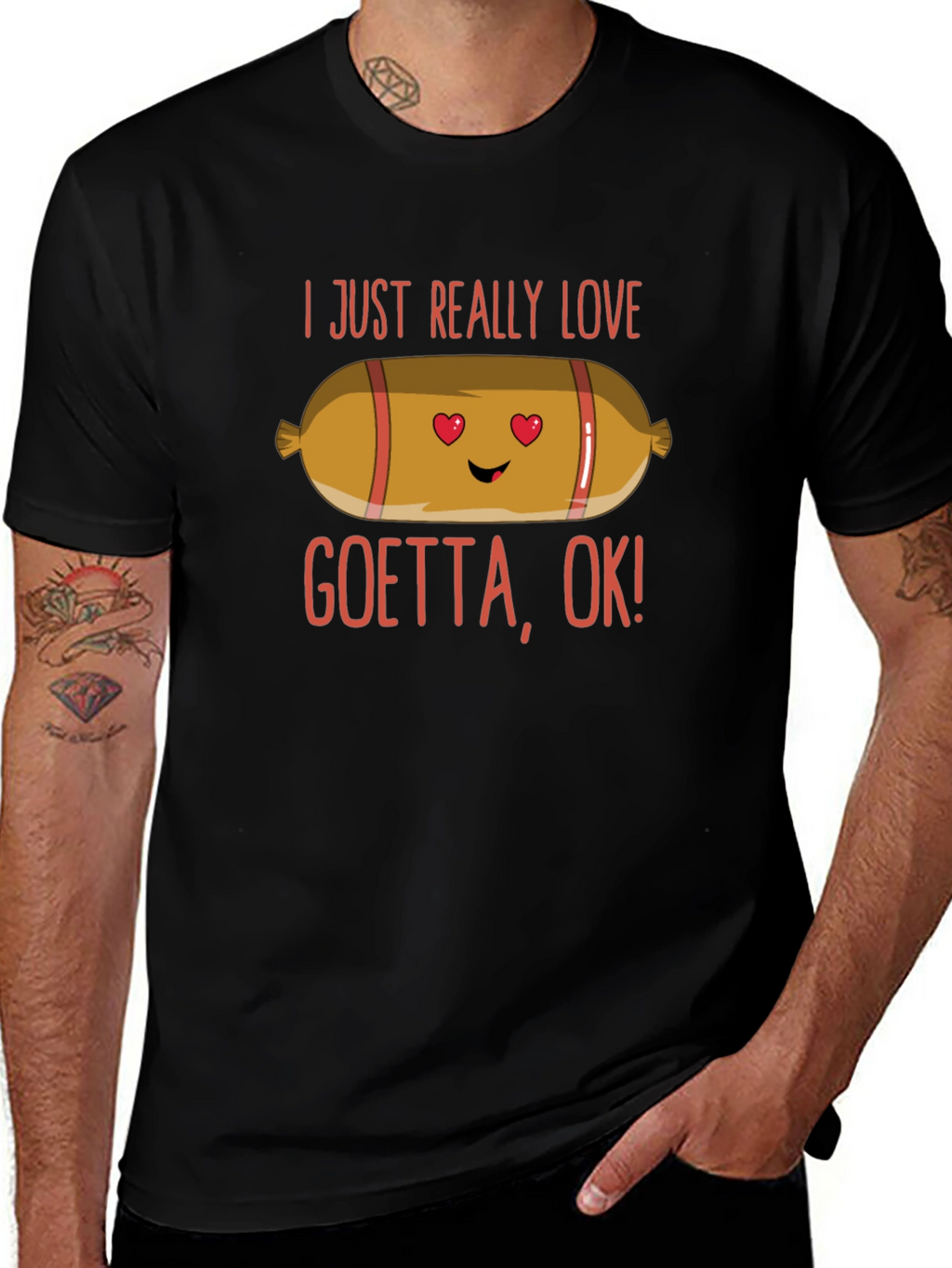 Goetta Lovers Black Tee