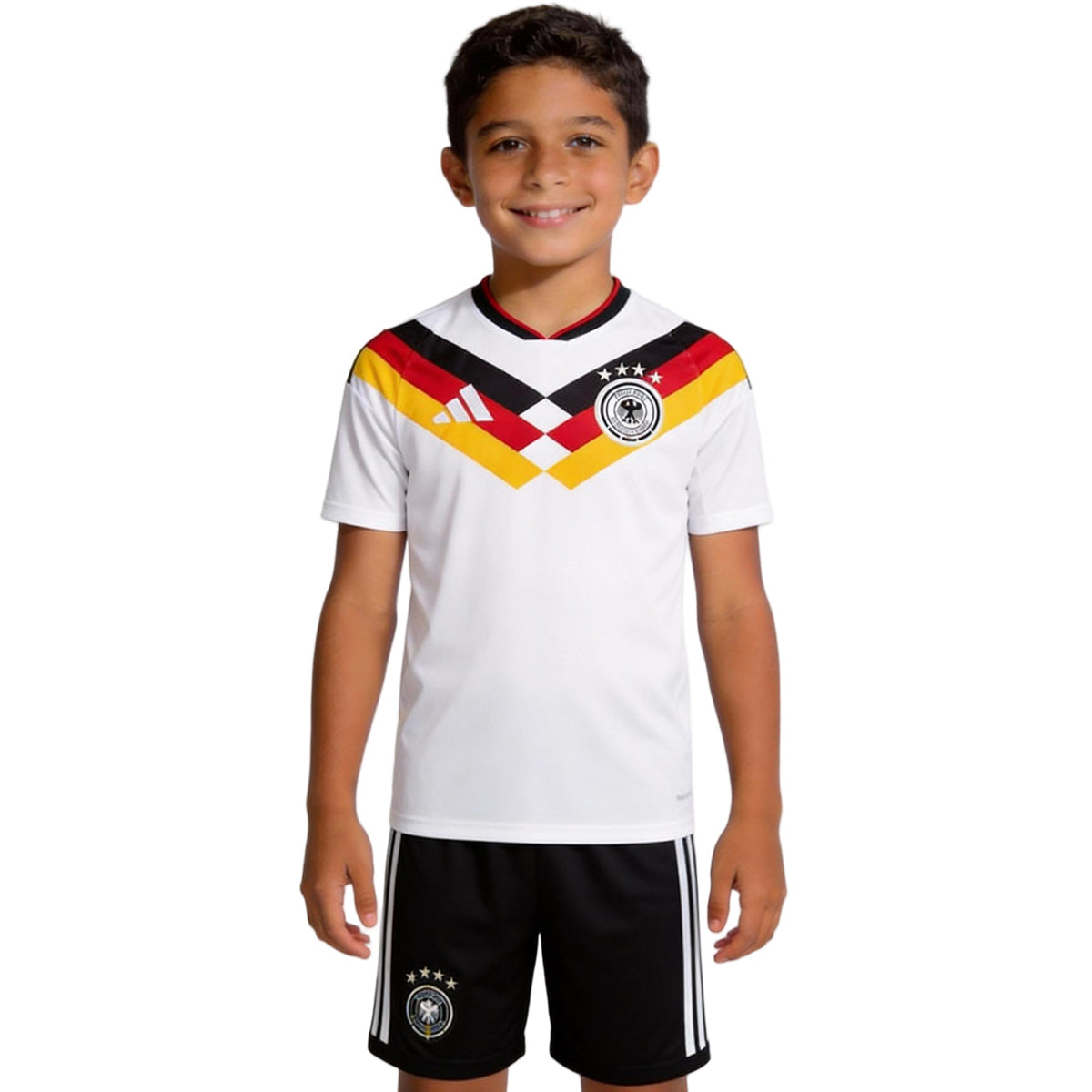 Kids Germany Home Jersey Kit World Cup 2026 Front