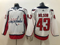 Men's Washington Capitals Tom Wilson #43 White Player Game Jerseys