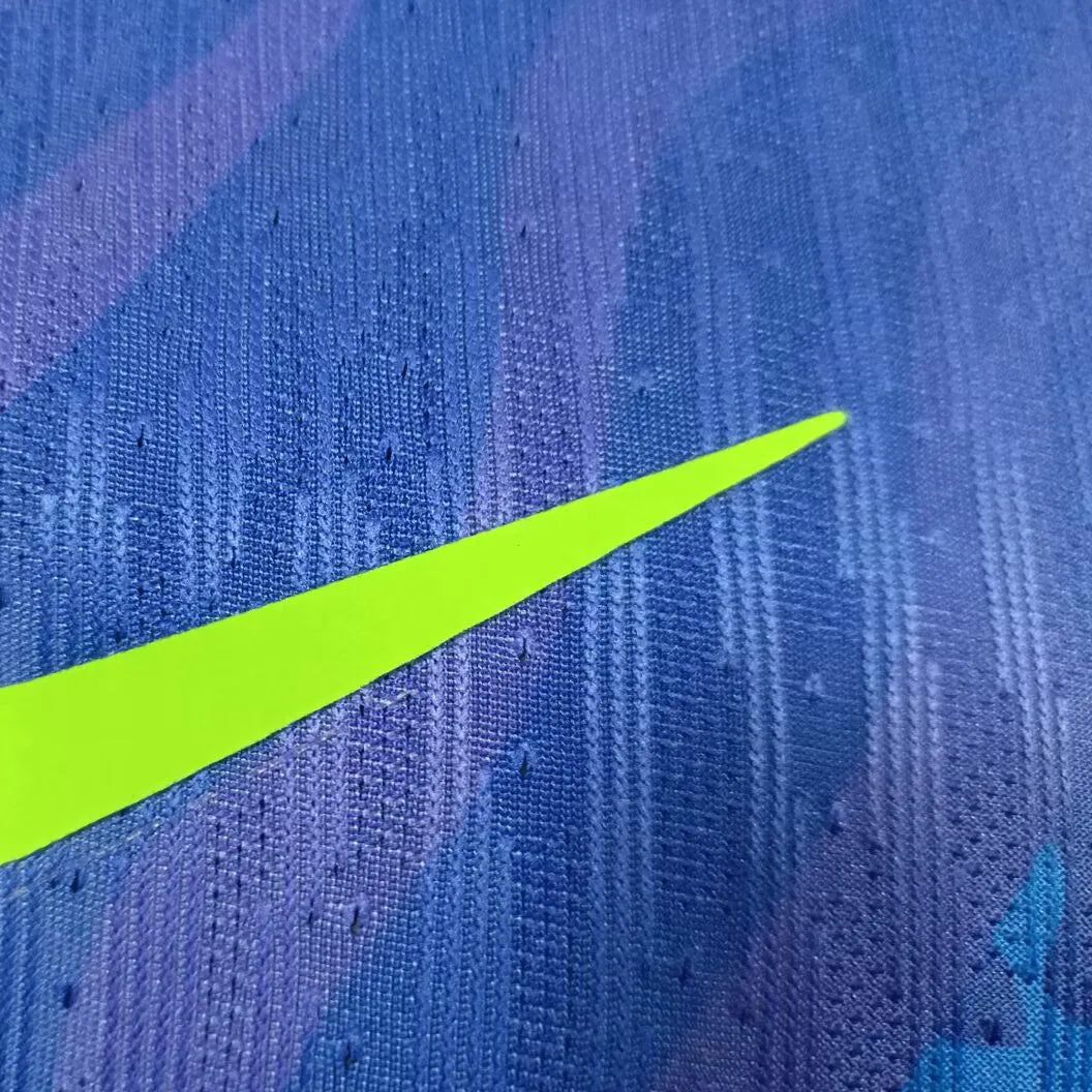 2025/26 Brazil Away Blue Player Version Jersey Detail 2