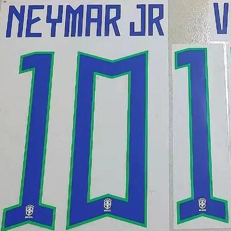 2022/23 Brazil Special Edition White Fans Soccer Jersey Detail 2