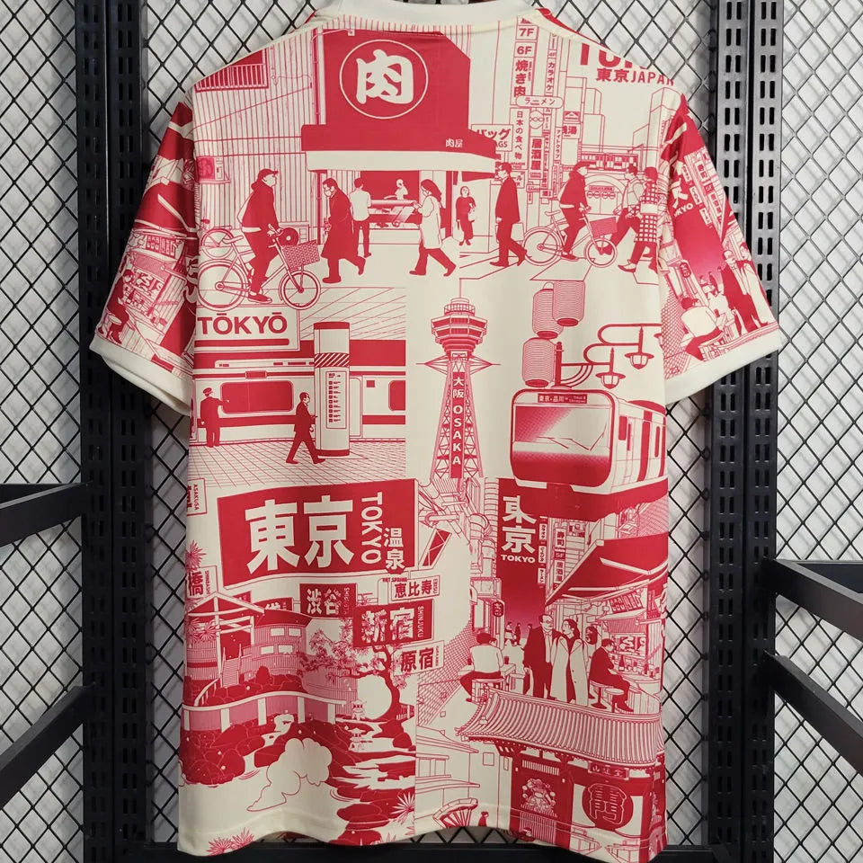 2024 Japan Fashion Edition Fans Soccer Jersey Back