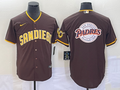 Men's San Diego Padres Brown Road Replica Player Jerseys
