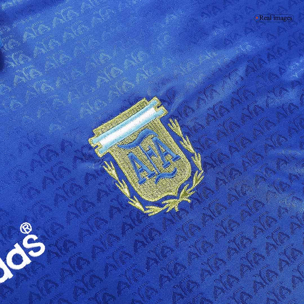 Argentina #10 Away Jersey Retro 1994 Image 6