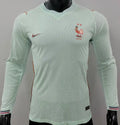 2026/27 France Away Player Version Long Sleeve Soccer Jersey Front