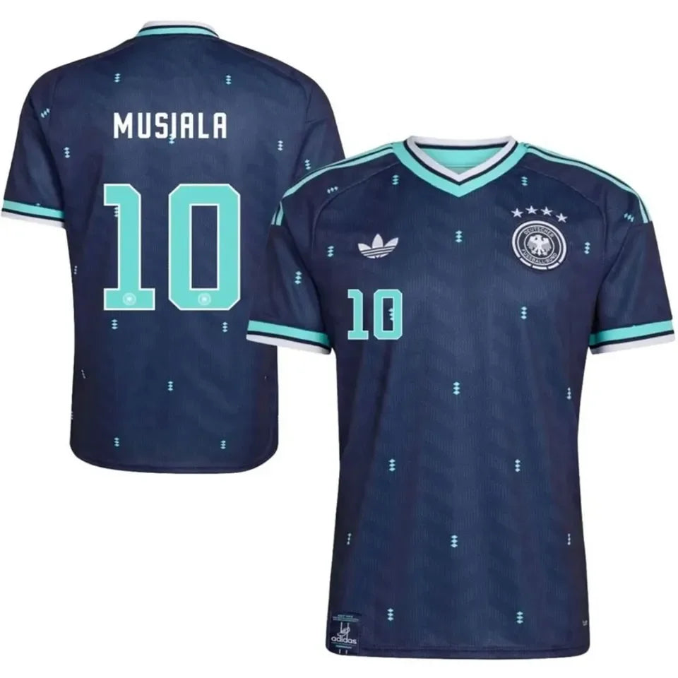 2026/27 Germany 1:1 Quality Away Fans Soccer Jersey Detail 4