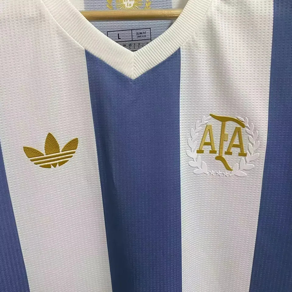 2024/25 Argentina 50th Anniversary Edition Fans Jersey 胶标 Detail 1