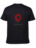 Pick Up Location Graphic Tee - Black