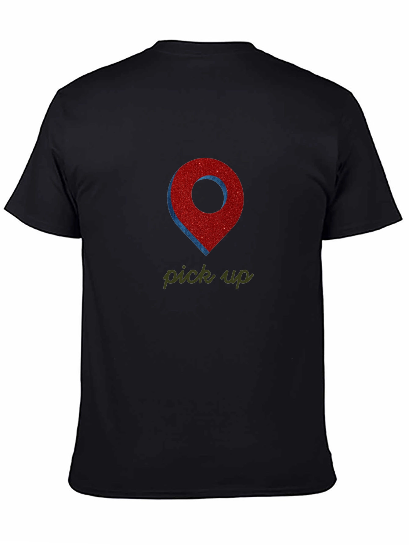 Pick Up Location Graphic Tee - Black
