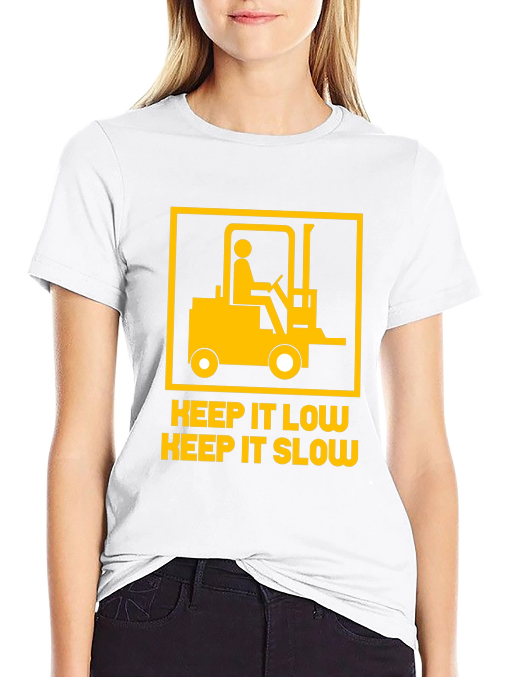 Keep It Low Slow Forklift T-Shirt