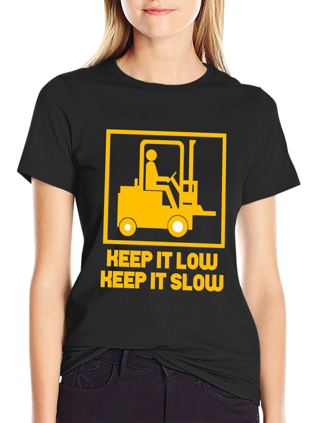 Keep It Low Slow Forklift T-Shirt