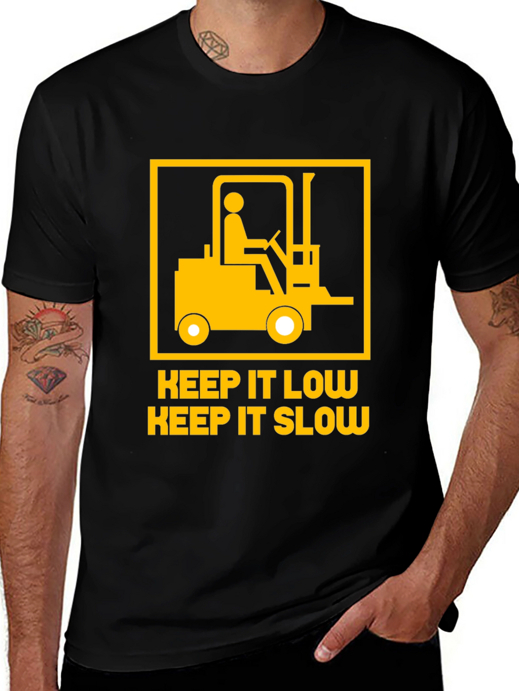 Keep It Low Slow Forklift T-Shirt