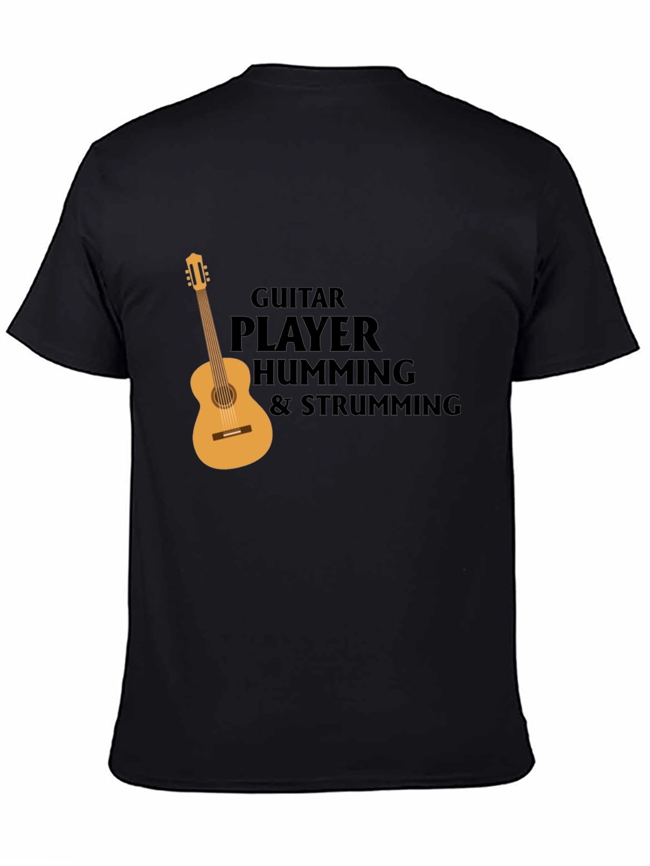 Guitar Player T-Shirt: Hum & Strum Tee