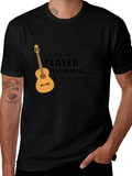Guitar Player T-Shirt: Hum & Strum Tee
