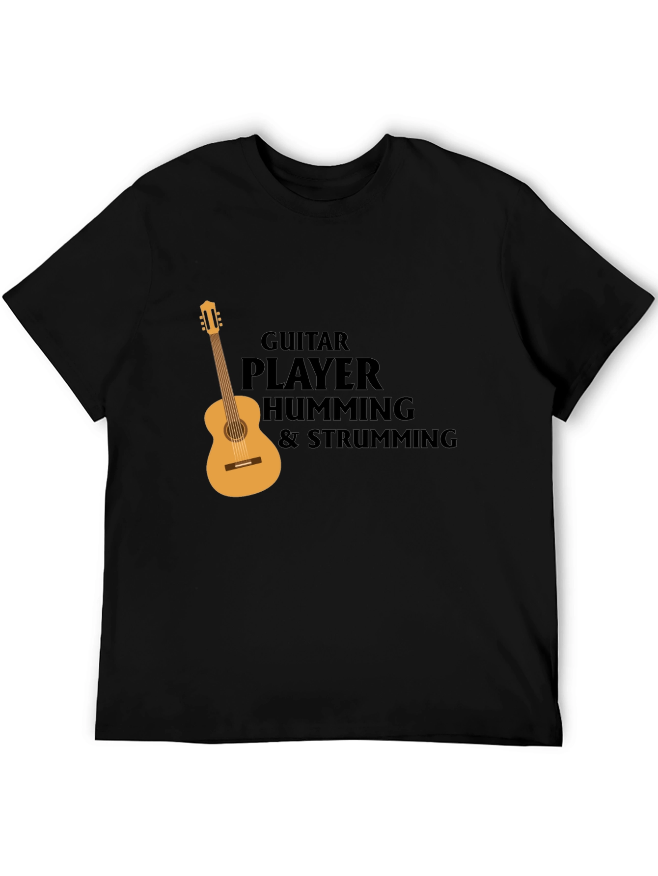 Guitar Player T-Shirt: Hum & Strum Tee