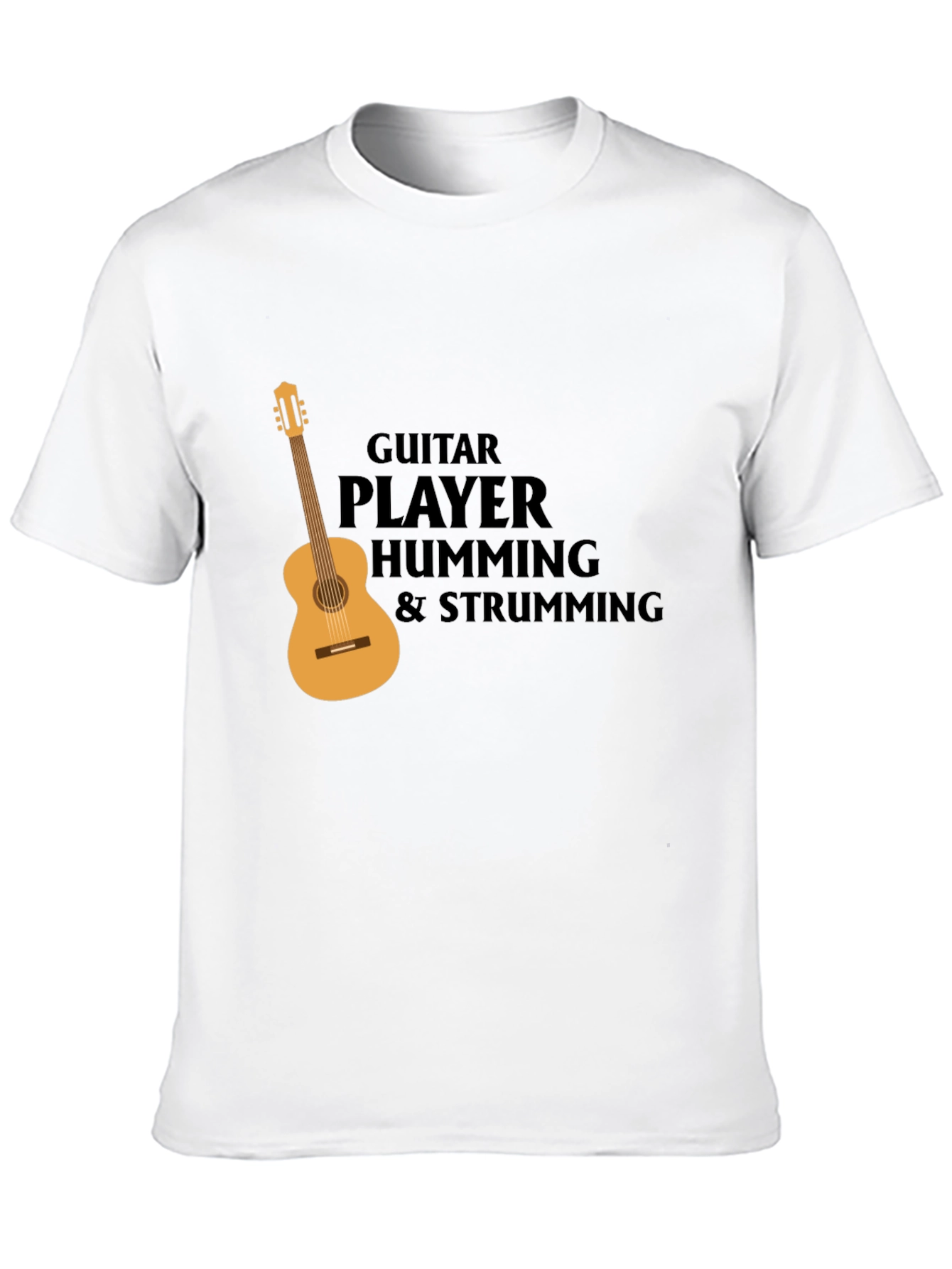 Guitar Player T-Shirt: Hum & Strum Tee