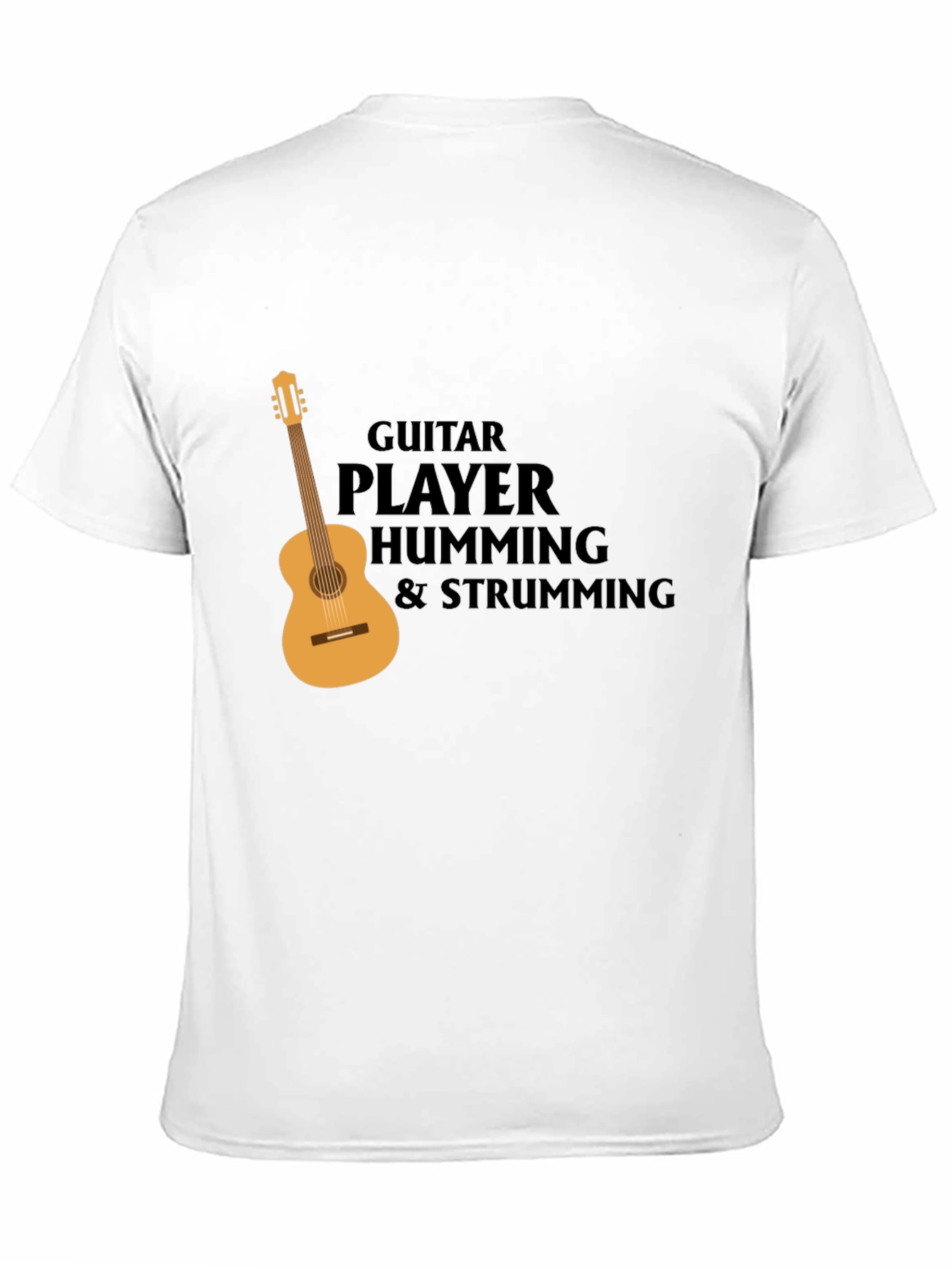 Guitar Player T-Shirt: Hum & Strum Tee