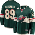 Men's Minnesota Wild Frederick Gaudreau #89 Green Home Breakaway Player Jerseys
