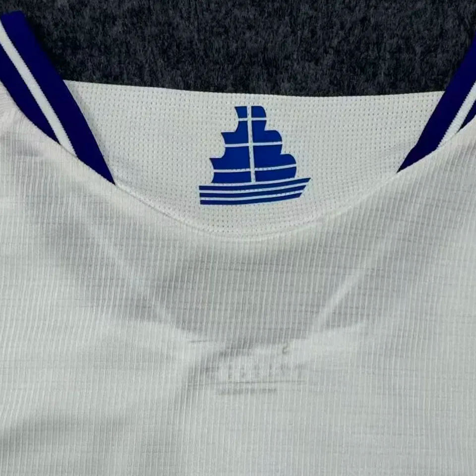 2026/27 Greece Home White Fans Soccer Jersey Detail 2