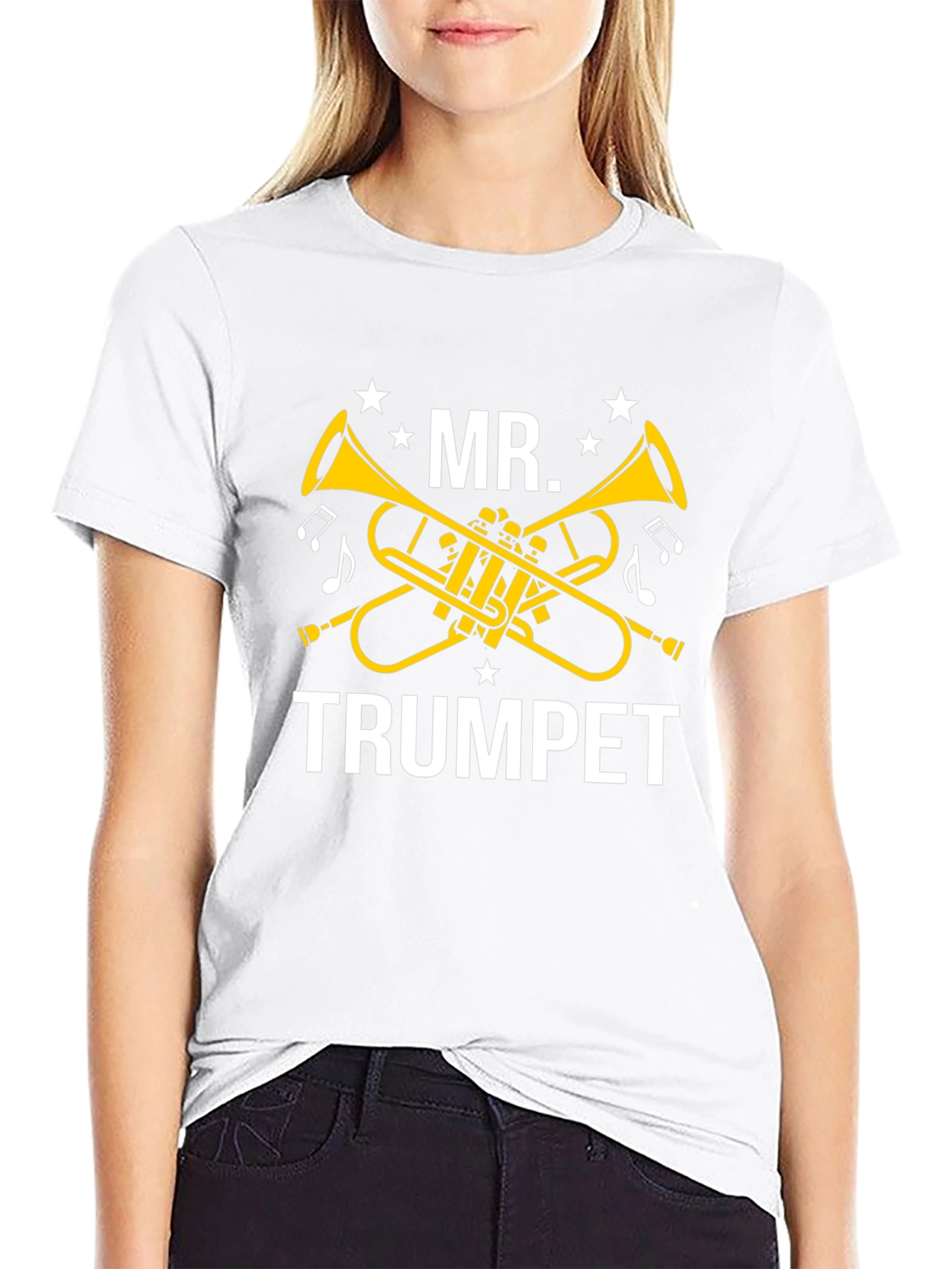 Mr. Trumpet Graphic T-Shirt - Music Lover Tee