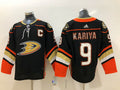 Men's Anaheim Ducks Paul Kariya #9 Black Home Breakaway Player Jerseys