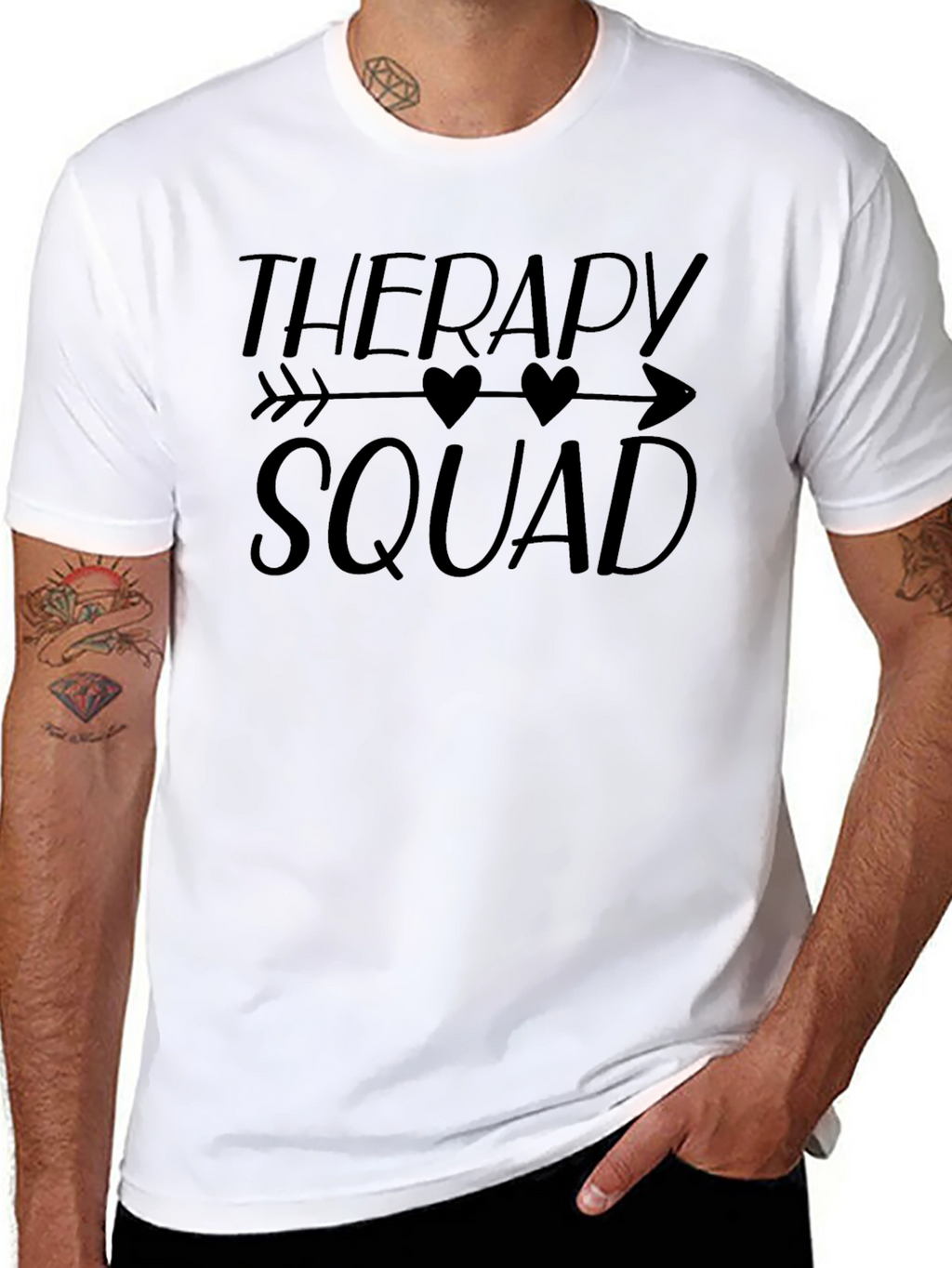 Therapy Squad Graphic Tee - Comfort and Style
