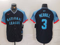 Men's National League Jackson Merrill #3 Navy 2024 MLB All-Star Game Limited Player Jerseys